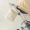 おむつバッグ新しいママバッグかわいいプリント刺繍ママバッグジッパー新生児赤ちゃんおむつバッグおむつポーチ旅行ベビーカーストレージバッグD240429