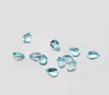 20pcs Birne 35 mm 46 mm 57 mm hochwertiger Augen klar gut brillanter Schnitt 100 natürlicher Himmelblau Topaz Lose Edelsteine für goldene SILV8077054