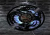 Wall Clocks Dragon Art Clock Battery Operated Modern Design Record With LED Lamp Home Living Room Decoration9339861