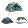 Desert Fox Automatyczne namiot kempingowy 3-4-osobowa rodzinna podwójna warstwa