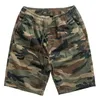 Heren shorts heren vracht shorts wandelen mannelijke Bermuda korte broek camouflage camo elastische taille homme katoen nylon luxe comfortabele ontwerper J240429