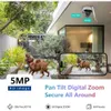 SV3C PTZ Security Camera Outdoor Wi -Fi Dome Camera Indoor 5MP с автоматическим отслеживанием инфракрасного ночного видения 2way Audio Dotection Обнаружение беспроводной IP -камеры RTSP FTP SD Card