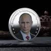 Präsident Putin Gedenkmedaille, Premierminister Farmfled Gedenkmünze, russische Metall -Emblem -Münze