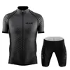 Jersey cycliste Set Summer Ropa Ciclismo Mens Vêtements Bicycle Gradient Color Mountain Bike Sportswear Suit 240416