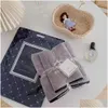 Handtuch Top Außenhandel Modemarke Klassische Style Badetücher Set Big Present Microfaser Schnelltrocknen Großhandel Drop Lieferung Home G DH1XP