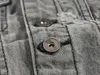 DiMusi Spring Vintage Design Mens denim Vest Male Retro Sleeveless Jackets Män Rippade hålknapp Jean Waistcoats kläder 5xl 240429