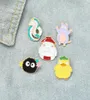 Anime japonais Animaux mignons épingles en émail créatives Balan de souris Soot Soot Broches pour enfants Gift2179291