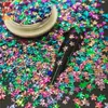 TCT-346 Hameleon 3D Star Stereoscopic Nail Glitter Glitter Art украшение лицевая краска татуировка тумблеров