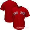 Jerseys Clothing Red Sox Ortiz#34 Blank White Blue Embroidered Player Name Jersey