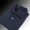 Męski Polos Cotton T-shirt Odzież Summer Mens Polo Shirt S-5xl Casual krótkie klapy dla mężczyzn Homme Fit Type TEE