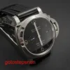 Fashion pols horloge Panerai Luminorserie Zwitserse herenhorloge automatische mechanische luxe horloge sport stoere man kijken grote diameter 44 mm PAM01359