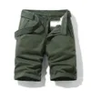 Mens Casual Shorts Fashion Summer Loose Pants Daily Classic Mane Clothing Workwear Five-Quarter Long Trousers 240422