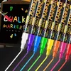 Liquide Chalk Calk Effacable LED Highlighter Fluorescent Marker Suit pour Blackboard Glass Window Painting Advertisment 240430