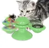 Toys pour animaux de compagnie Puzzle de chat tournant le moulin à vent Turtable Toasing Tickle Cats Cats Brushs Play Game Cat Supplies Accessory 2990334