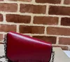 Small Bag de plus haute qualité concepteur de sacs à bandoulière pour les femmes Real Real Entine Leather Saddle Retro Chain crossbody Sacs Underarm Purse Two Strap Mini Mini Min Handsbag 774209