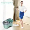 Suit automatic rotating mop 3pcs mop replacement head clean microfiber tow bucket lazy magic mop bucket. 240429