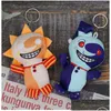 Animais de pelúcia de pelúcia 12-30cm fnaf sundrop e moondrop p brinquedo de segurança brecha sunrise boss jogo bonecas bonecas para crianças grow parlation brinuys dhjzm