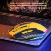 INPHIC W6 Wired Mouse with 6 Button Silent Click Ergonomic 1.5M USB Cable Computer Mouse Gamer Mice Silent Click Optical Mouse for PC Gaming Mouse