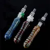 Glass Nector Collector with 10mm Joint Quartz Tips Dab Straw Oil Rigs Smoking Pipe glass pipe smoking accessories dab rig