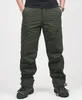 Pantalon d'homme hiver chaud tactique épais polaire armée mâle plus taille coton pantalon militaire camouflage noir cargo