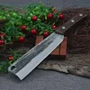 Handschmieden Knochenhacken LNIFE Küchenkochmesser Hackmesser Schneiden mit Holzgriff Chinesisches Fleisch LNIFE Metzger Outdoor Tools301Q