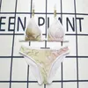 Maillots de bain pour femmes Designer Brand New Maillot de bain Split Bikini Gradient Impression Mode Sexy 3N1G