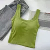 Camisoles tanques u sem costas camisola bonito copo fixo com almofadas de mama peito envolvendo gola quadrada tamanho livre sutiã feminino