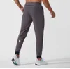 Lululemen Dames Lulu Korte Lulus Herenbroek Yoga Outfit Sport Trekkoord Gymzakken Joggingbroek Broek Heren Elastisch Absorberend en ademend Designerbroek456