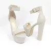 Sandals Fashionable Women's Sandals. About 16 Cm High Heels. Fashion Show Banquet Shoes. Summer Thick SIZE:34-45