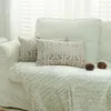 Pillow Square Pillowcase Decorative Chenille Fabric Throw Case Sofa Cover Simple Living Room Modern 45 45cm 30 50cm Home