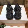 Подошва 3XL 3.0 Blcg Triple S Track Sneaker Shoes Paris Женские 2024 Мужские уличные толстые кроссовки со светодиодной подсветкой приподнятые Balencaga Sports Running KB4Z