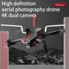 Drones H1 Drone HD 4K Dual Camera Professional Optical Flow Foldable Mini RC WIFI FPV Aerial Photography Quadcopter Helicopter Aircraft YQ240201