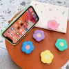 Universal Flower 접이식 책상 휴대 전화 홀더 스탠드 그립 손가락 rring for iPhone Samsung Xiaomi Huawei 브래킷 귀여운 griptok ll