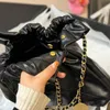 argento moneta d'oro borsa del progettista piccola borsa tote borsa a tracolla di colore nero borsa a catena di grande capacità donna borse di lusso borse con coulisse borse a reticolo di diamanti