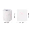 4 Rolls Toiletpapier Badkamer Benodigdheden Handdoek Gedrukt Papier Huishoudelijke Bloem Servetten Weefsels Voor 240127