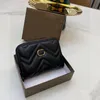 Luxury Men Wallet Designer Titular de cartões de cartas feminino Bolsa de moda CATURA DE LUZO CARTÃO DE LUZO VEZ VENDO CRESCOBILIZADO MOUTURAS DE COIN CYG24040641-25