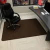 Tapetes de cadeira de escritório retângulo para hard wood piso rolling tapetes protetores de protetor