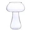 Tumblers Mushroom Design Glass Cup 250 ml Creative Cocktail Juice Drink Wine Novelty For KTV Bar Night Party
