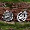 Colares Pingente Viking Rune Multi-Estilo Aço Inoxidável Celti KnotWofTree Of Life Colar Acessórios Masculinos e Femininos Presente de Festa