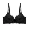 BRAS SEXY LACE Womens Push Up Bh Plus Size ABC Cup Large Lady Lingerie Bralette Flower Pure Brassiere Emagrodery Underwea