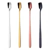 Coffee Scoops Teaspoon Mixing Spoon With Long Handle Dessert Ice Cream Wear-Resistant Suitable For Daily Use 8 Pieces