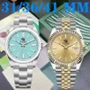 41 mm datejust męski sport luksusowy zegarek 2813 Ruch automatyczny Watch Watch Women S Fashion Wysokiej jakości stalowy pasek Strap Noc GL233J