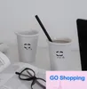 Top Keramik hitzebeständige Becher Kaffeetassen Geschenk Mädchen Paar Trinkwasser Haushalt Teetassen