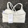 Lu Align Lemon LL Femmes Sports Cross Strap Antichoc Beau Dos Séchage Rapide Yoga Soutien-Gorge Fiess Sous-Vêtements Entraînement Gym Débardeurs Running Cas