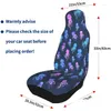 Car Seat Covers Ers Er Blue Pink Jellyfishes S Vehicle Front Fit Protector 2 Pcs Drop Delivery Automobiles Motorcycles Interior Access Otohj