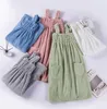 Towel Wearable Spa Bath Dress For Women Adult Coral Fleece Absorbent Plain Sleeveless Girls Vest Bathing Robes Student Bathrobe