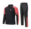 A.F.C. Bournemouth Mężczyźni dorosłe dzieci Leisure Training Suit Outdoor Sport Sportslue Sportswear Suit Powolna Bluza Sportswear Street Street