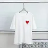Erkek Tişörtler Tasarımcı T-Shirt Yaz Erkekler Üstü Kısa Kollu Moda Marka T-Shirt Lüks Bir Baskı T-Shirt Sıradan Kalp Kepçe Boyun Erkekleri Kadın Üst EQ8o