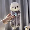 Хранение Kawaii Sea Otter Пенал Кролик Плюшевая кукла Сумка Пушистые канцелярские принадлежности унисекс