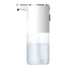 Dispenser di sapone liquido Sensore touchless a infrarossi impermeabile in schiuma automatico da 400 ml ricaricabile per cucina bagno